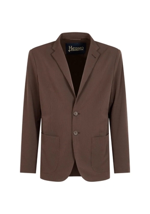 Herno two-button jacket - Brown