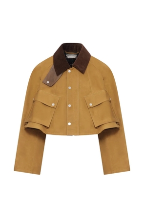 JW Anderson contrast collar barn jacket - Neutrals