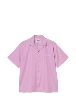 Carhartt WIP Delray short-sleeves shirt - Purple