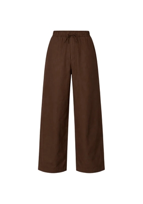 Officine Generale Nilson drawstring trousers - Brown