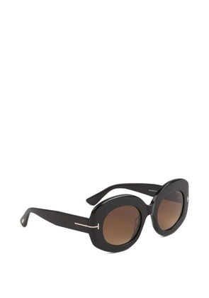 TOM FORD oval-frame sunglasses - Black