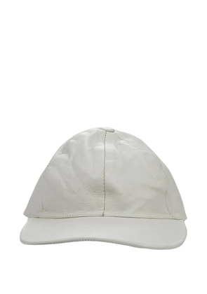 Opening Ceremony leather cap - White