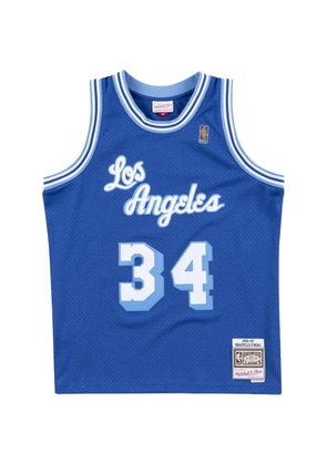 Mitchell & Ness stripe-detail vest - Blue