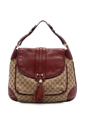 Gucci Pre-Owned 2016-2025 GG Canvas Marrakech shoulder bag - Red