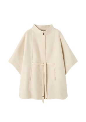 Loro Piana cashmere cape - Neutrals