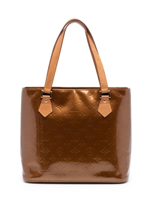 Louis Vuitton Pre-Owned 2001 Monogram Vernis Houston tote bag - Brown