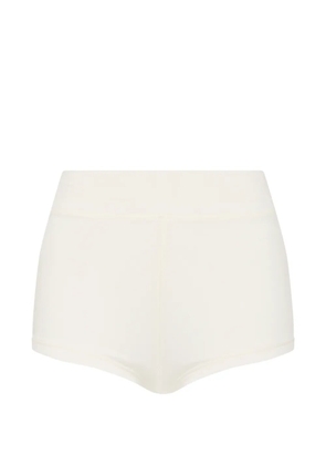 The Upside Fox ribbed shorts - White