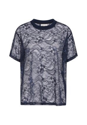 The Upside Memento lace T-shirt - Blue