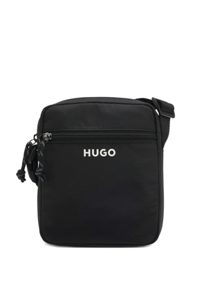 HUGO logo messenger bag - Black
