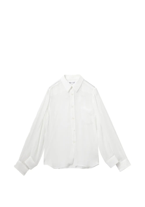 Comme Des Garçons Comme Des Garçons sheer shirt - White