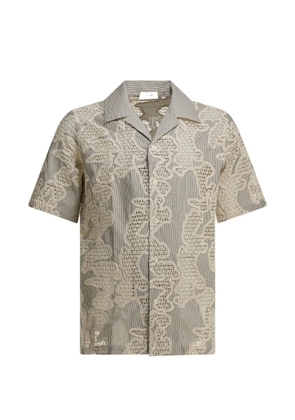 NN07 Julio cotton shirt - Grey