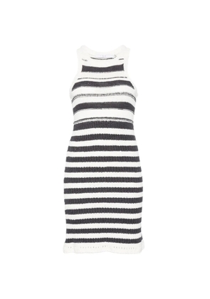 IRO miyana striped dress - White