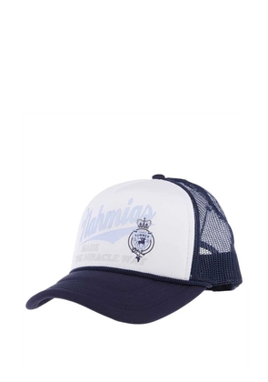 Nahmias logo-print cap - White