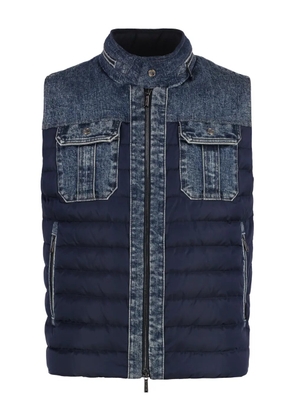 Moorer Zanos gilet - Blue