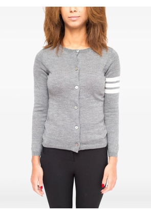 La-Rose striped cradigan - Grey