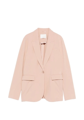 Circolo 1901 pocket single-button blazer - Pink