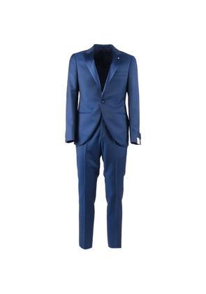 LUIGI BIANCHI MANTOVA single-breasted suit - Blue