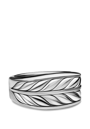 David Yurman Chevron three sided signet ring - Silver