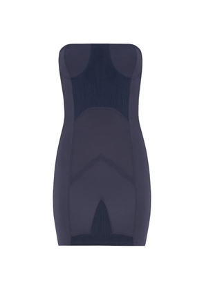 Jean Paul Gaultier strapless mini dress - Blue