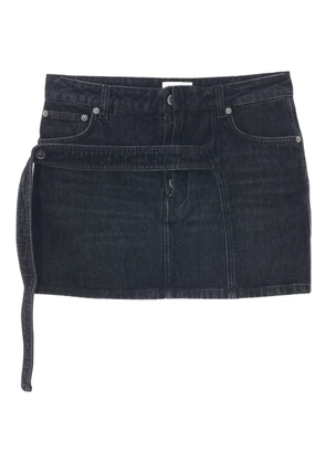 Jean Paul Gaultier low-waist mini skirt - Black