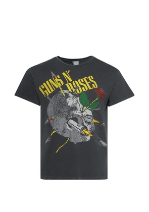 MadeWorn Gun N' Roses skull graphic t-shirt - Grey