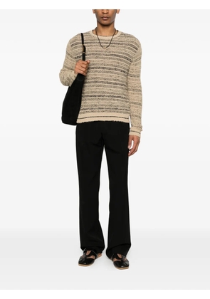 Emporio Armani striped sweater - Neutrals