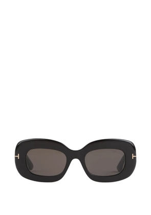 TOM FORD oval-frame sunglasses - Black
