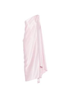 Stephan Janson draped one-shoulder dress - Pink