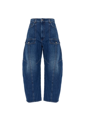 Sportmax Violino cargo-pocket jeans - Blue