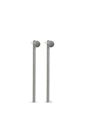 Peserico chain-drop earrings - Silver