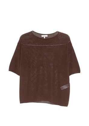 Antonelli knitted sweater - Brown