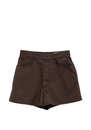 LEMAIRE button shorts - Brown