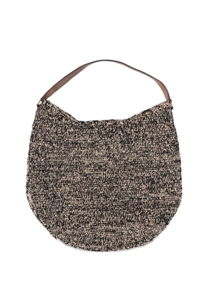 IBELIV Meva raffia shoulder bag - Neutrals