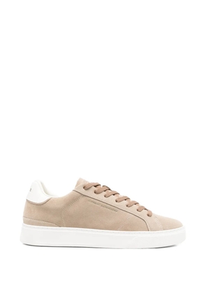 Crime London Blade beige suede sneakers - Neutrals