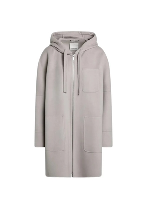 'S Max Mara Giglio hooded pocket coat - Grey