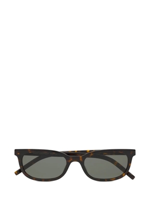 Saint Laurent Eyewear Sl M160 logo-plaque sunglasses - Brown