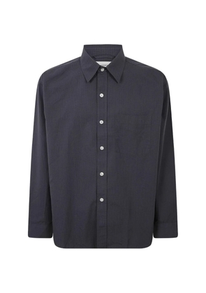 mfpen micro-check pocket shirt - Grey