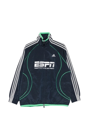 adidas three stripes graphic jacket - Blue