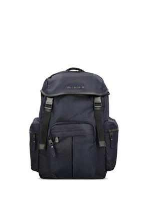 Premiata Brooker leather-trim backpack - Blue