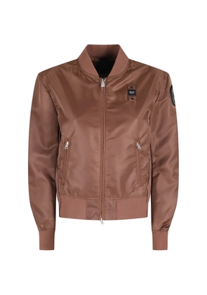 Blauer Laurie zip bomber jacket - Brown