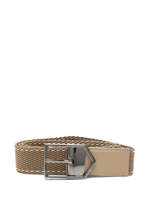 Canali woven buckle belt - Neutrals