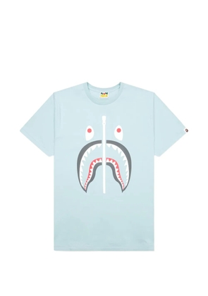 A BATHING APE® shark-print T-shirt - Blue