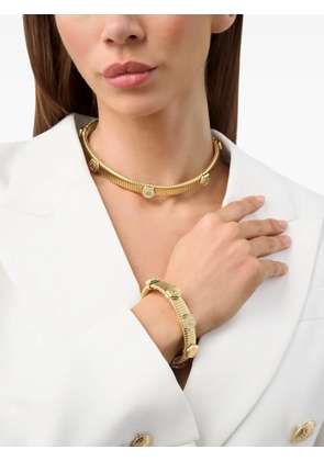 Philipp Plein snake yellow gold bracelet