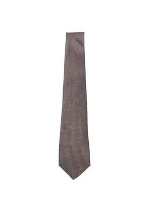 Canali patterned tie - Brown