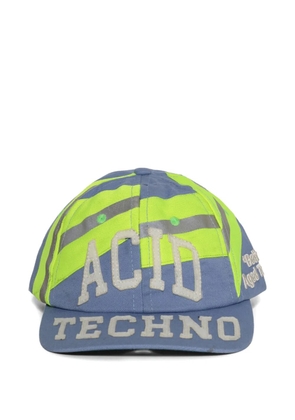 Better with Age striped reconstructed hat - Blue