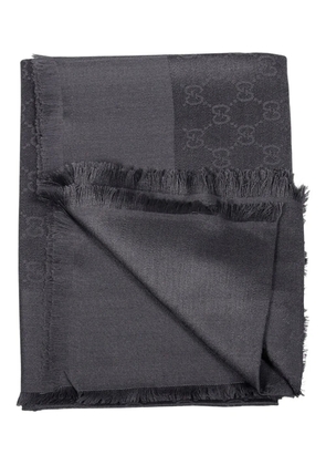 Gucci monogram scarf - Grey