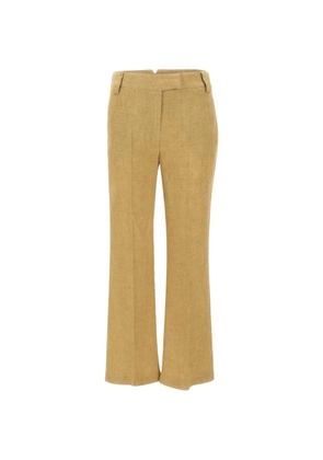 Marella Acciaio belt-loop trousers - Neutrals