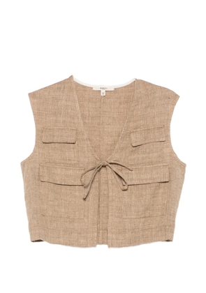 Barena four-pocket tie vest - Neutrals
