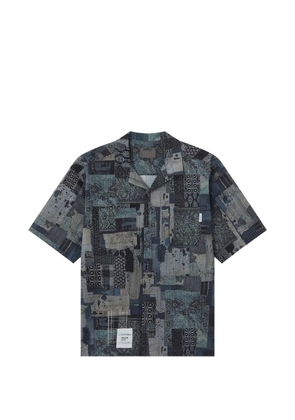Musium Div. patterned shirt - Blue