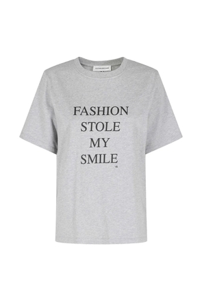 Victoria Beckham crew-neck T-shirt - Grey